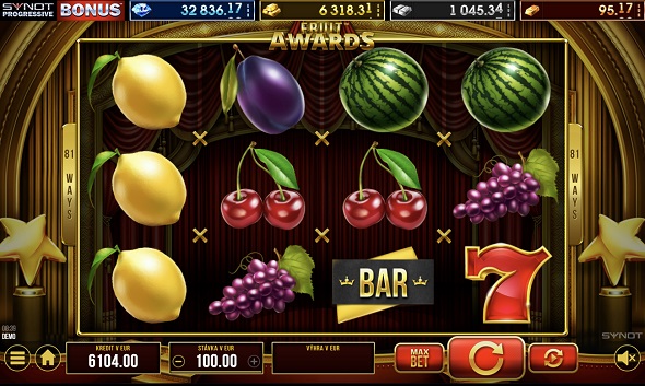 Fruit Awards v Tipsport SK casino