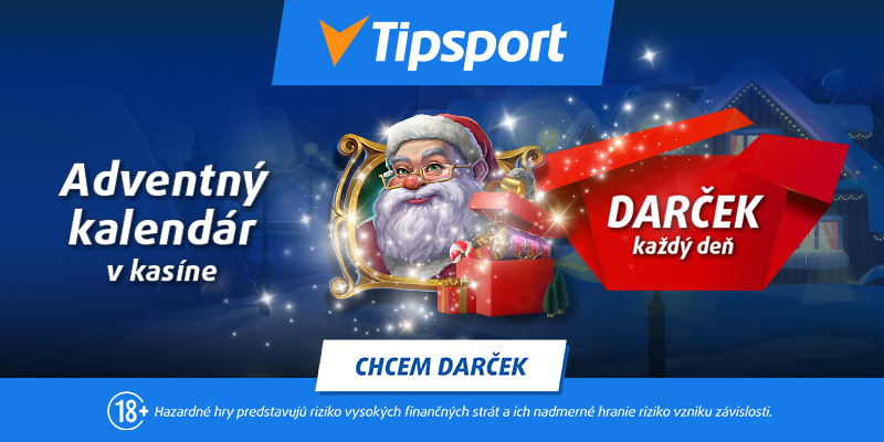 Adventný kalendár v Tipsport SK