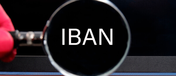 IBAN číslo účtu