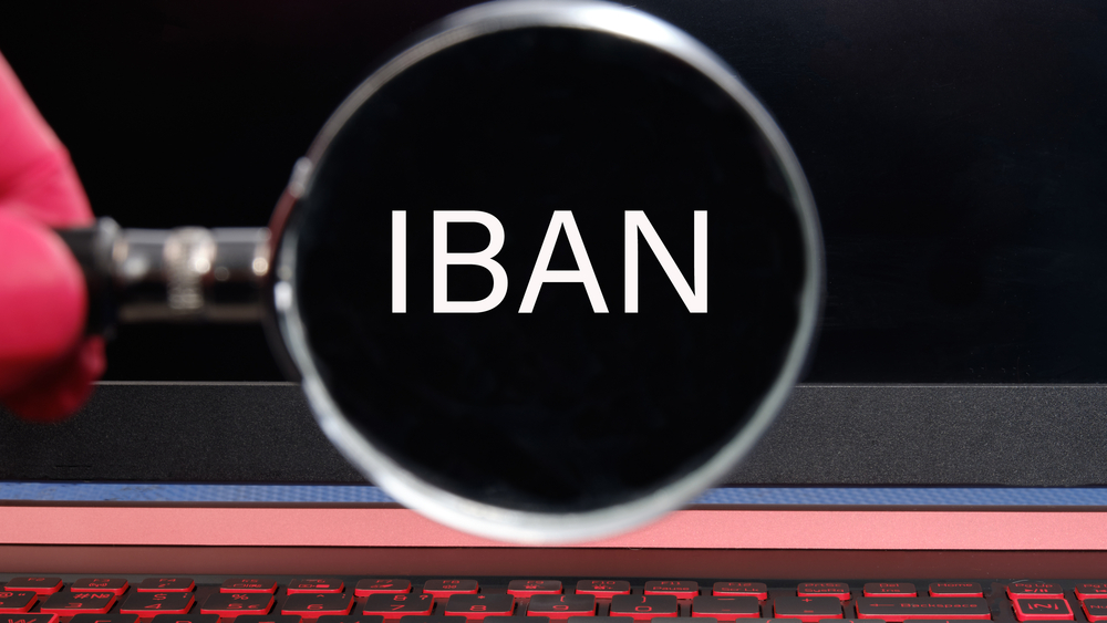 IBAN číslo účtu
