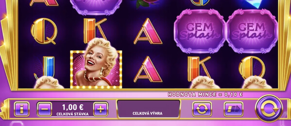 Gem Splash: Marilyn Monroe v iFortuna casino SK