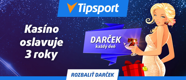 3. narodeniny Tipsport SK casina