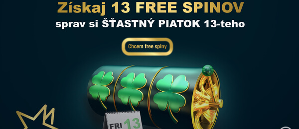 Piatok trinásteho v Doublestar Casino SK