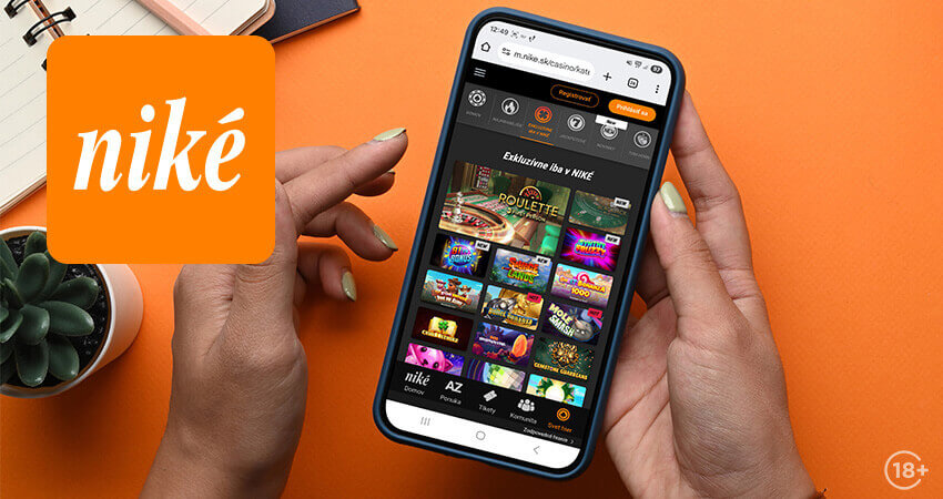 Niké registrácia, overenie totožnosti a&nbsp;prihlásenie