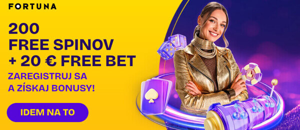 Vstupný bonus Fortuna