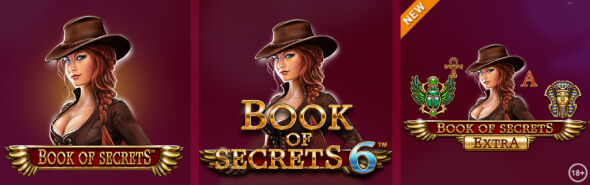 Synot Tip online kasíno automat Book of Secrets Extra