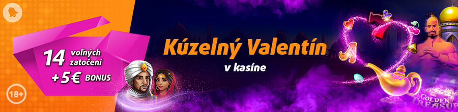Valentín v Tipsporte s casino bonusmi