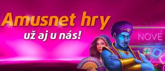 Tipsport online casino nové Amusnet hry