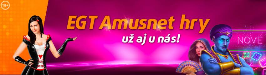 Tipsport online casino nové Amusnet hry