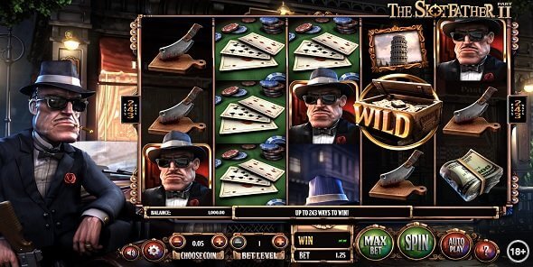 Online slot SlotFather part II v casine Synottip