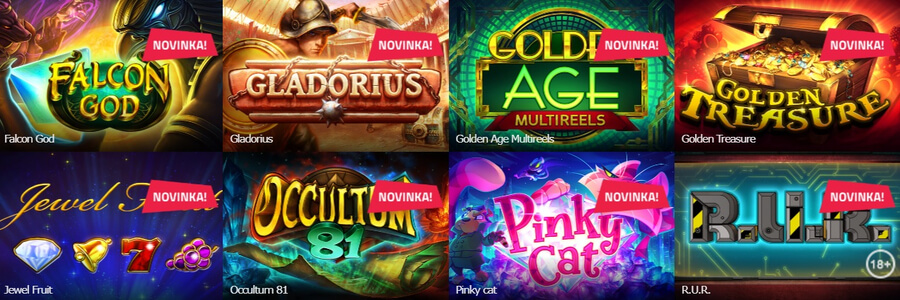 Nové online automaty v Betor casino SK