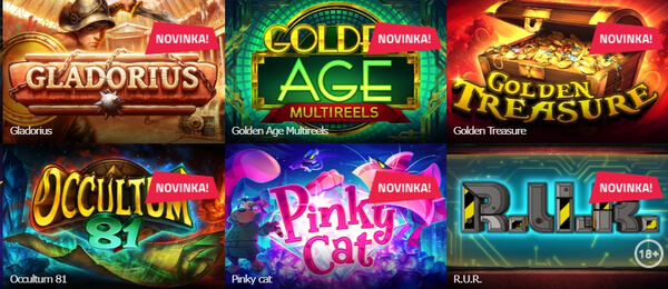 Nové online automaty v Betor casino SK