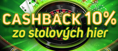 Niké cashback na stolové hry