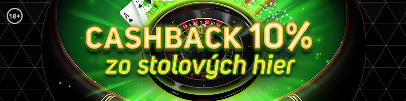 Niké cashback na stolové hry