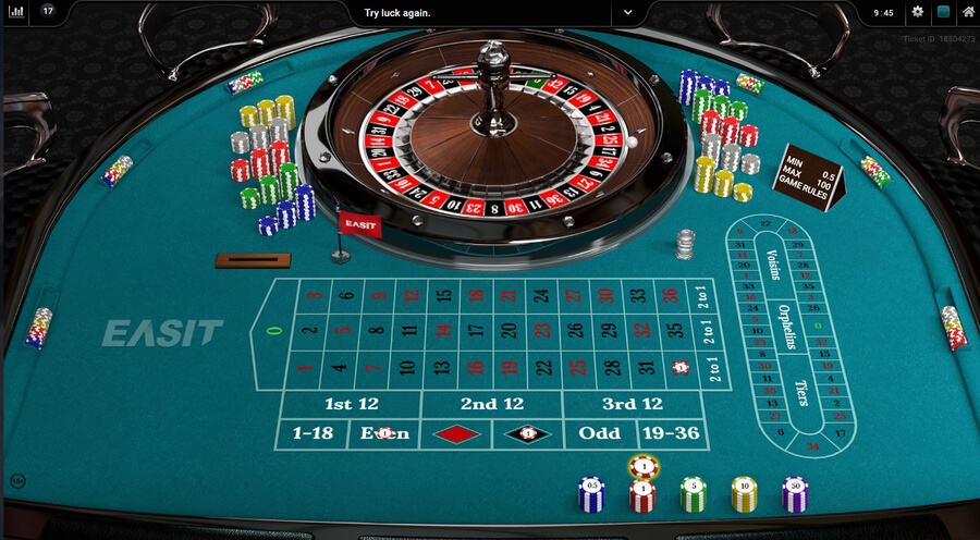 Roulette Diamonds v Niké Svet hier