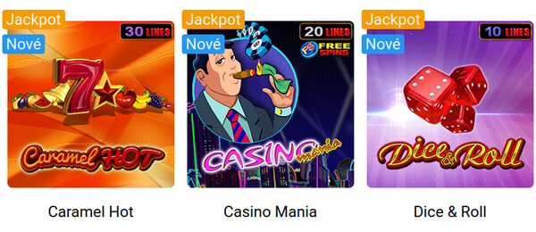 Tipsport online kasíno novinky od EGT Amusnet