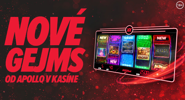 Nové Apollo automaty v Doxxbet kasíne