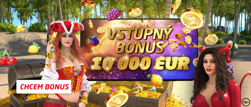 Synot Tip casino vstupný bonus 10 000 €