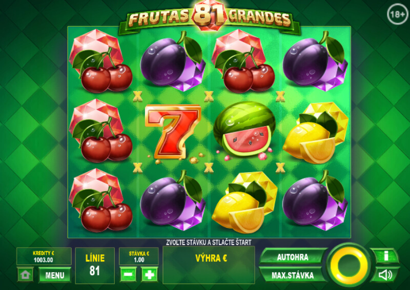 Synottip online casino automat 81 Frutas Grandes