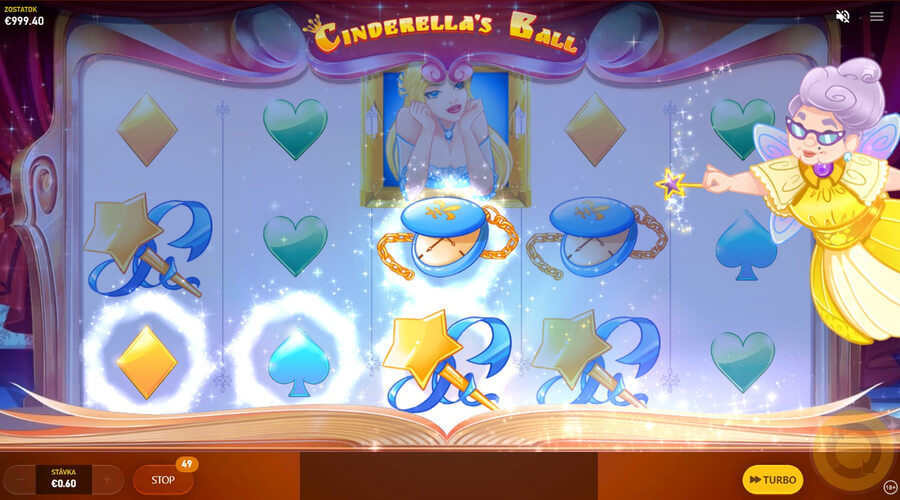 Online automat Cinderella's Ball v Niké Svet hier