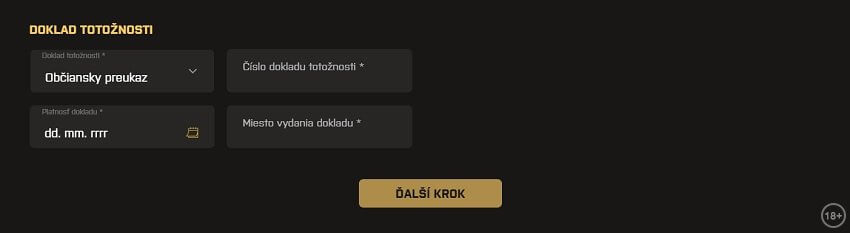 Kajotwin doklad totožnosti