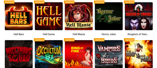 Tipsport online casino - najlepšie hororové automaty