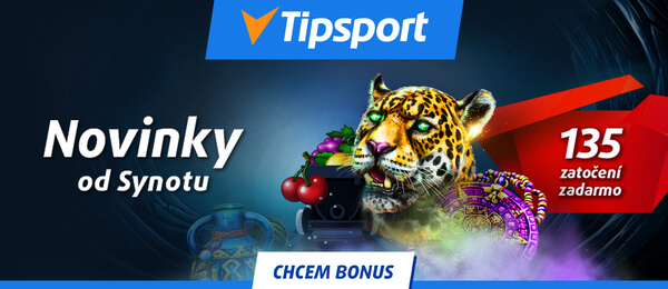 Tipsport free spiny na nové Synot automaty