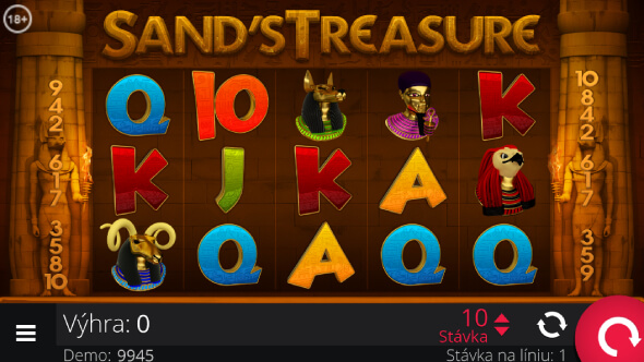 Doxxbet online casino - automat Sand's Treasure