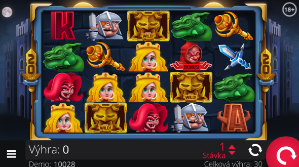 Doxxbet online casino - automat Vigorous Knight