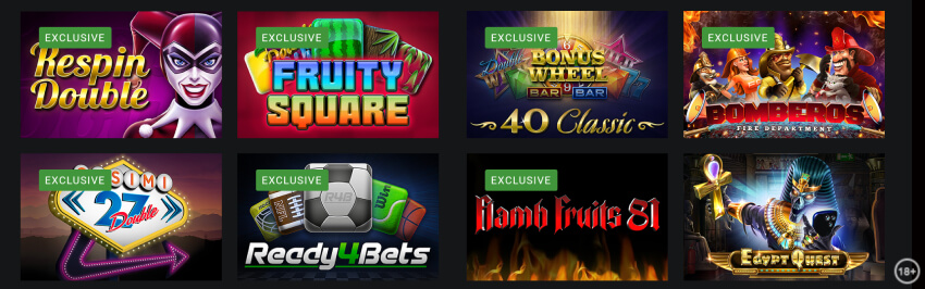 Fortuna online casino - automaty od Casimi s vysokým RTP