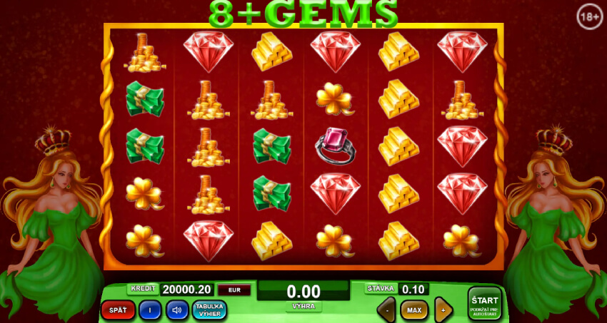 Synottip online casino - automat 8+ Gems