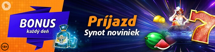 Získajte Tipsport bonusy na nové Synot automaty