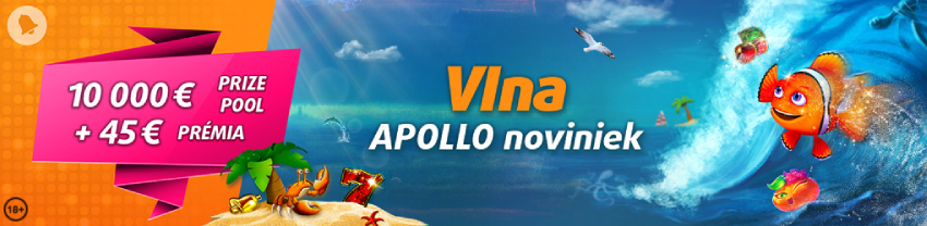 Tipsport online casino – vlna Apollo noviniek