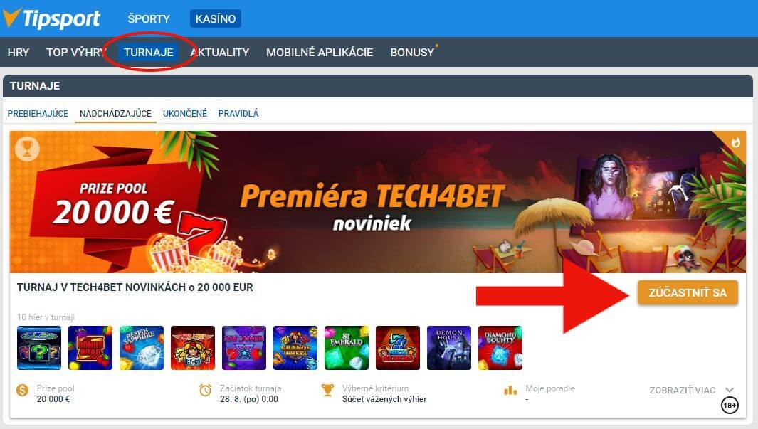 Turnaj Tech4Bet