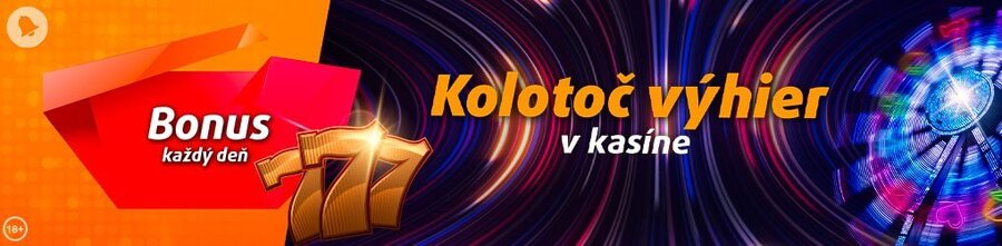 Kolotoč výhier v kasíne Tipsport