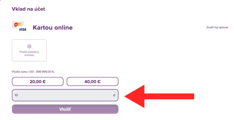 Rebuy Stars vklad 10 eur