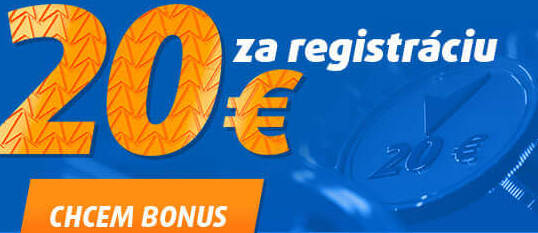 20 eur za založenie účtu Tipsport