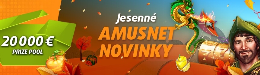 Amusnet novinky v Tipsport kasíne