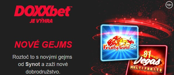 Nové automaty DOXXbet