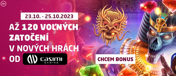 Chcete 120 voľných zatočení?