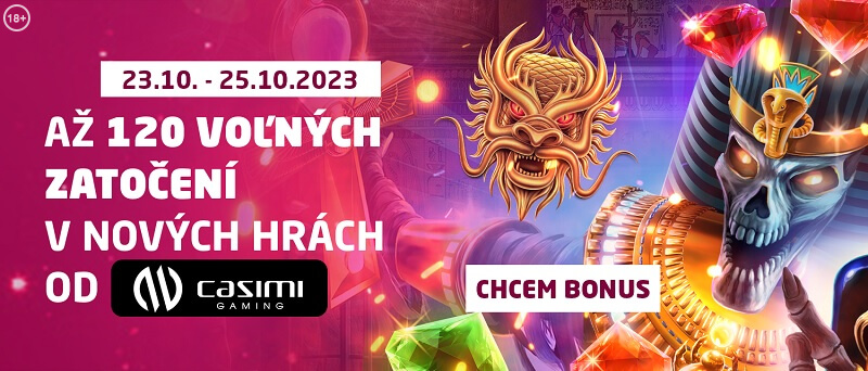 Chcete 120 voľných zatočení?