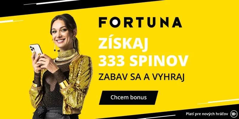 Chcete 333 spinov?