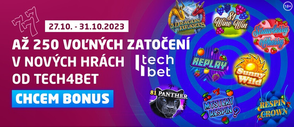 Vyhrajte 250 voľných zatočení v SynotTipe