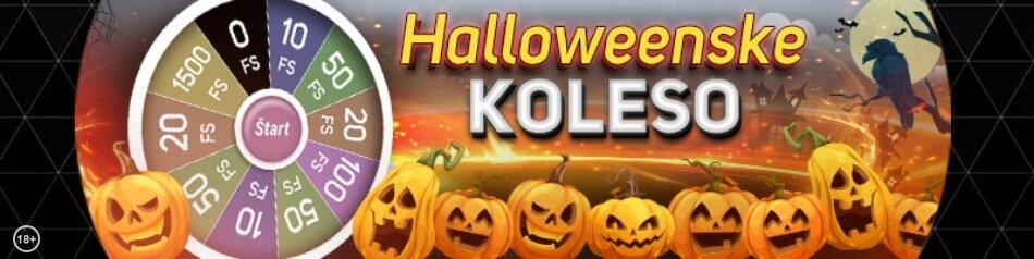 Halloweenske koleso Niké