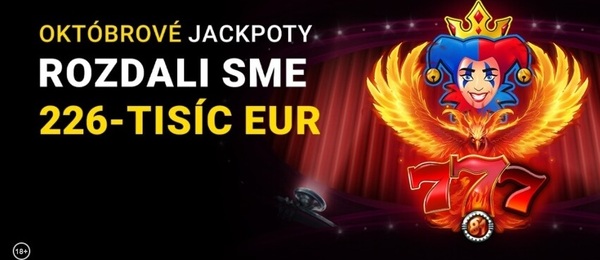 OKTÓBROVÉ JACKPOTY Fortuna