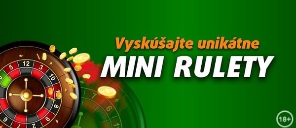 Mini rulety exkluzívne v Tipsporte