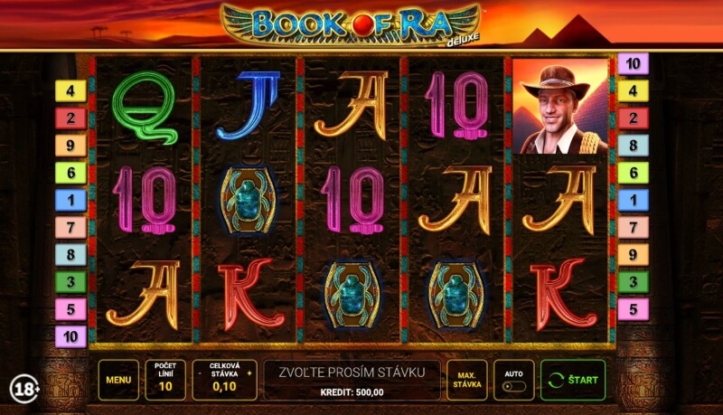 Book of Ra od Novomatic (Greentube)