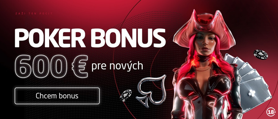 SYNOTtip poker bonus až&nbsp;600 eur