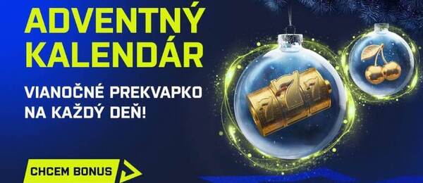 Kajot Intacto adventný kalendár s vianočnými bonusmi na každý deň.