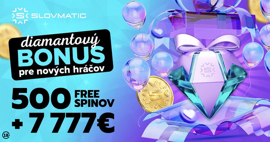 Slovmatic bonus za&nbsp;registráciu
